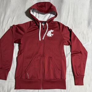 Nike Therma-Fit Washington State University Cougars Full Zip Hoodie Jacket Sz S